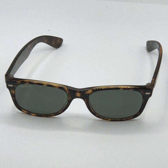 Ray-Ban New Wayfarer Tortoise Classic RB2132 902 52/18 145 3N Made In Italy - Picture 2 of 11